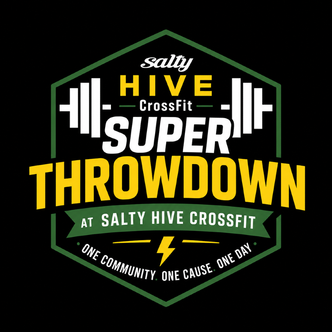 Super Throwdown @ Salty Hive CrossFit logo