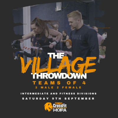 The Village Throwdown @ CrossFit Moira logo
