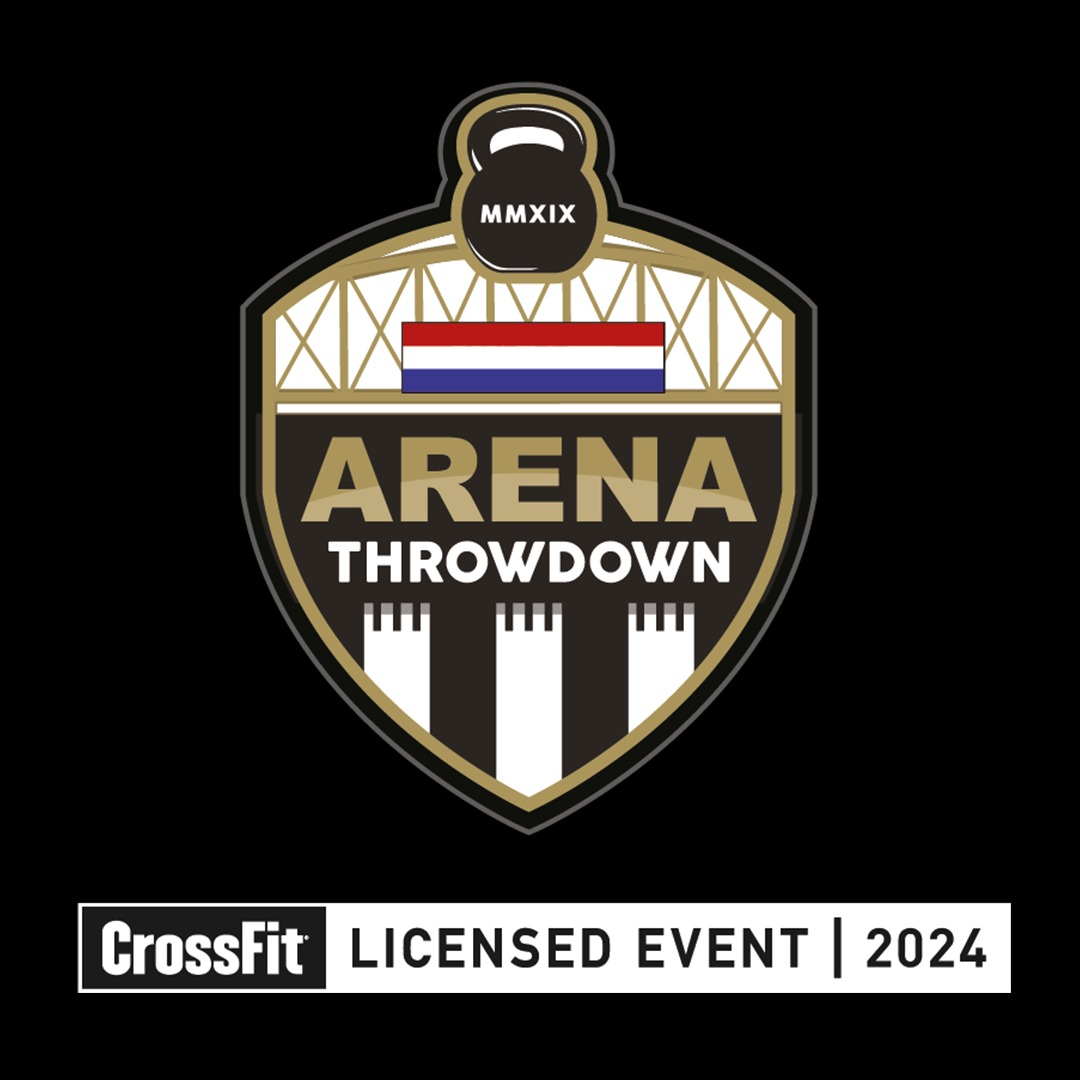 QUALIFIER: ARENA THROWDOWN TOGETHER EDITION OFFICIAL CROSSFIT®️ LICENSED EVENT 2024 logo
