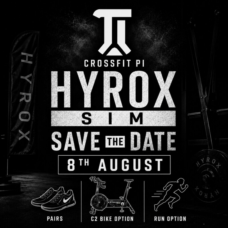 HYROX PAIRS SIMULATION (BIKE) - CROSSFIT PI logo