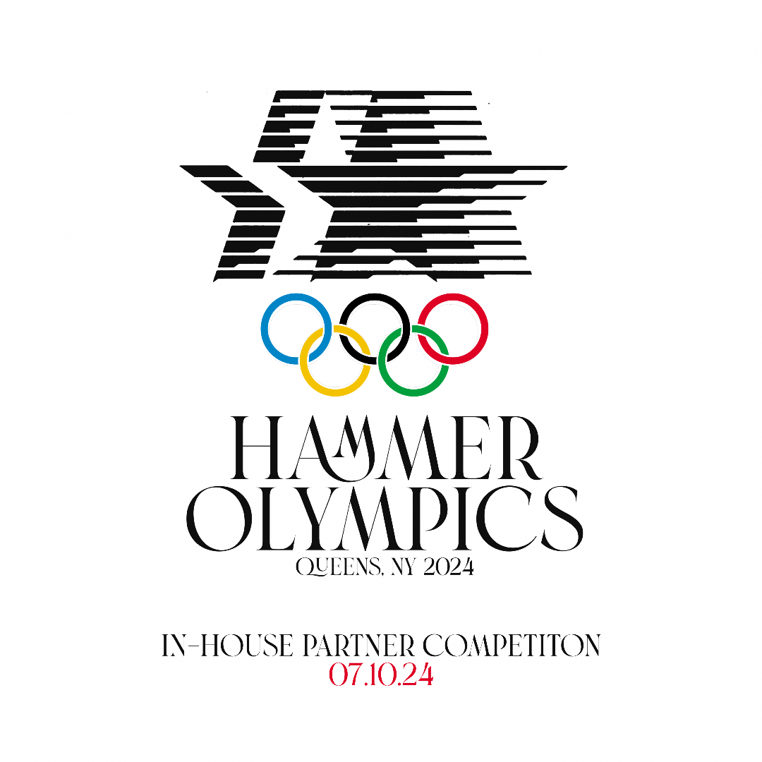 THE HAMMER OLYMPICS (PARTNER IN-HOUSE COMP) logo