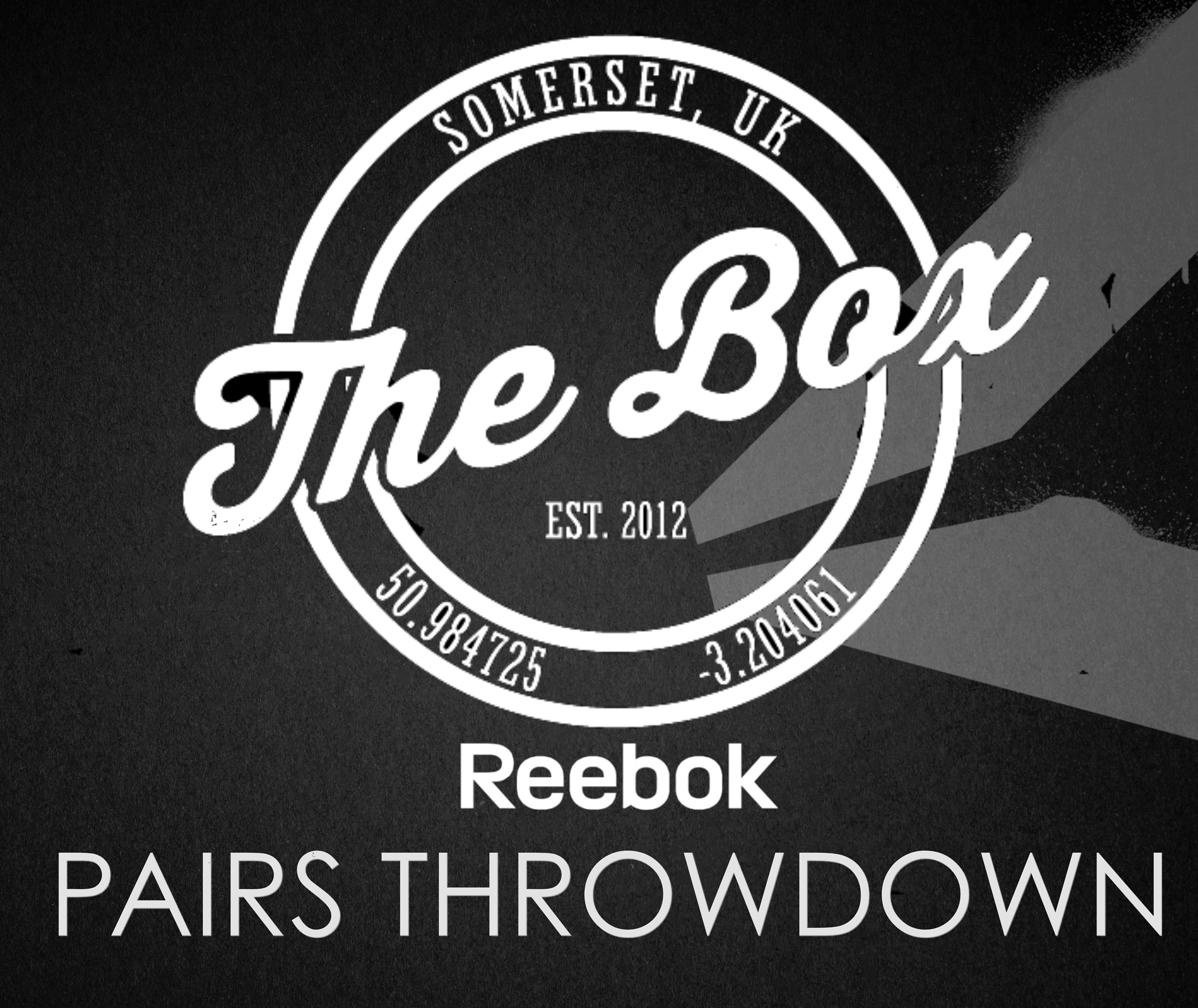 The Box Reebok Pairs Throwdown logo