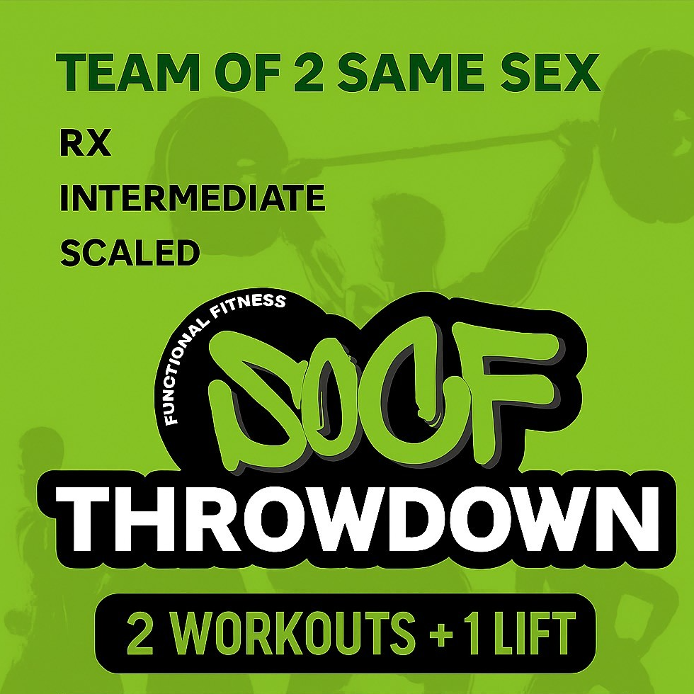 SOCF Throwdown 2025 logo