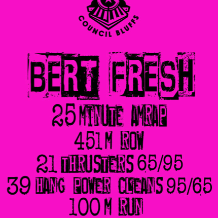 "The Bert Fresh" 2026 logo