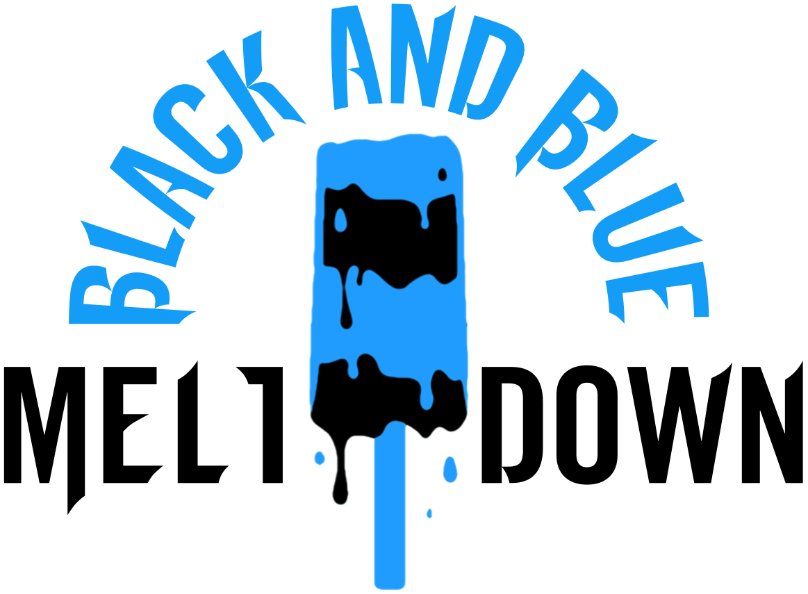 Black and Blue Meltdown logo