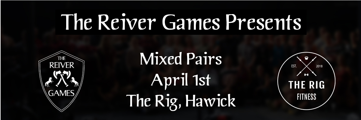 TRG Gym Series - Mixed Pairs FINAL THE RIG logo