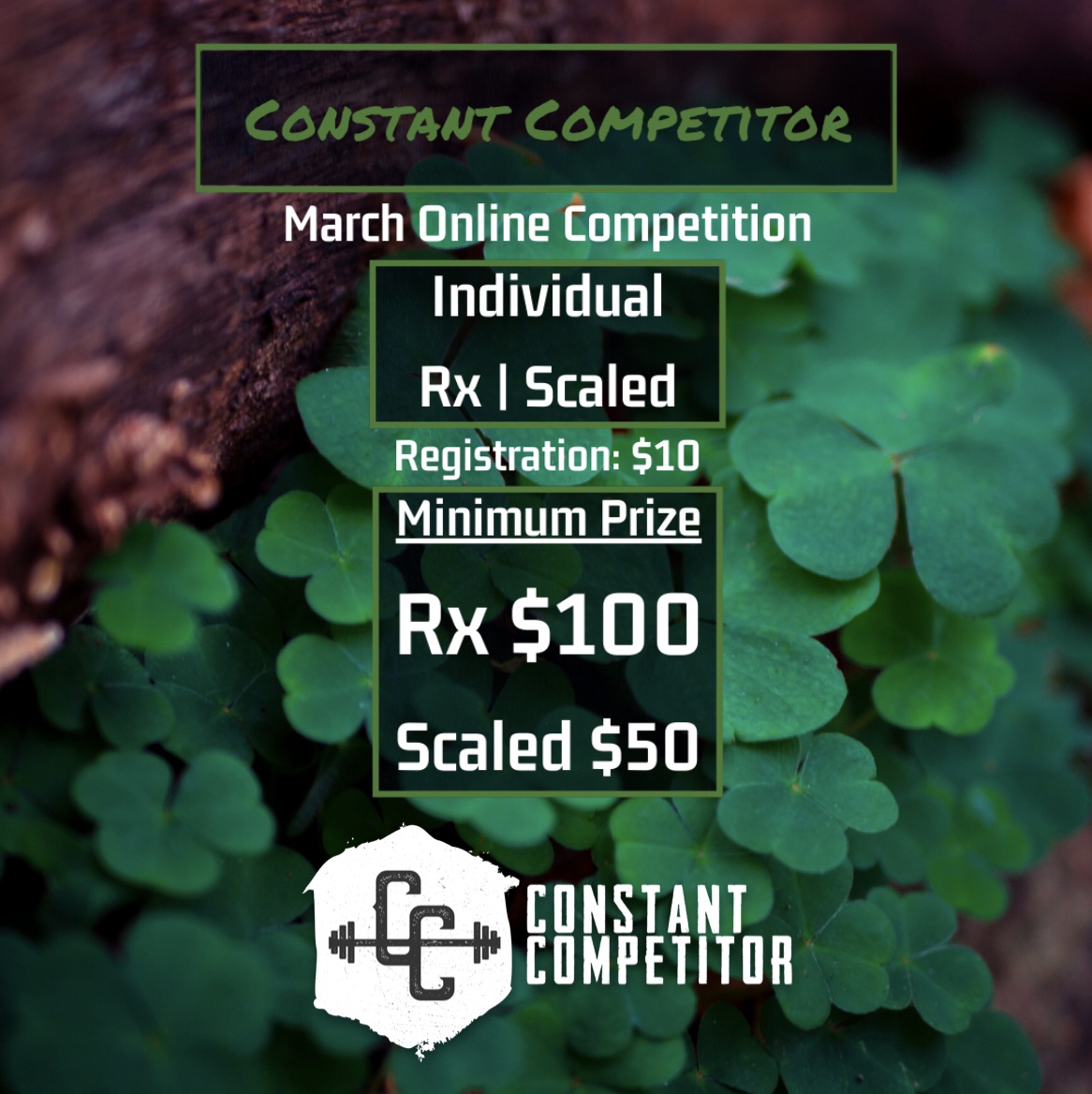 Constant Competitor: March Online Competition logo