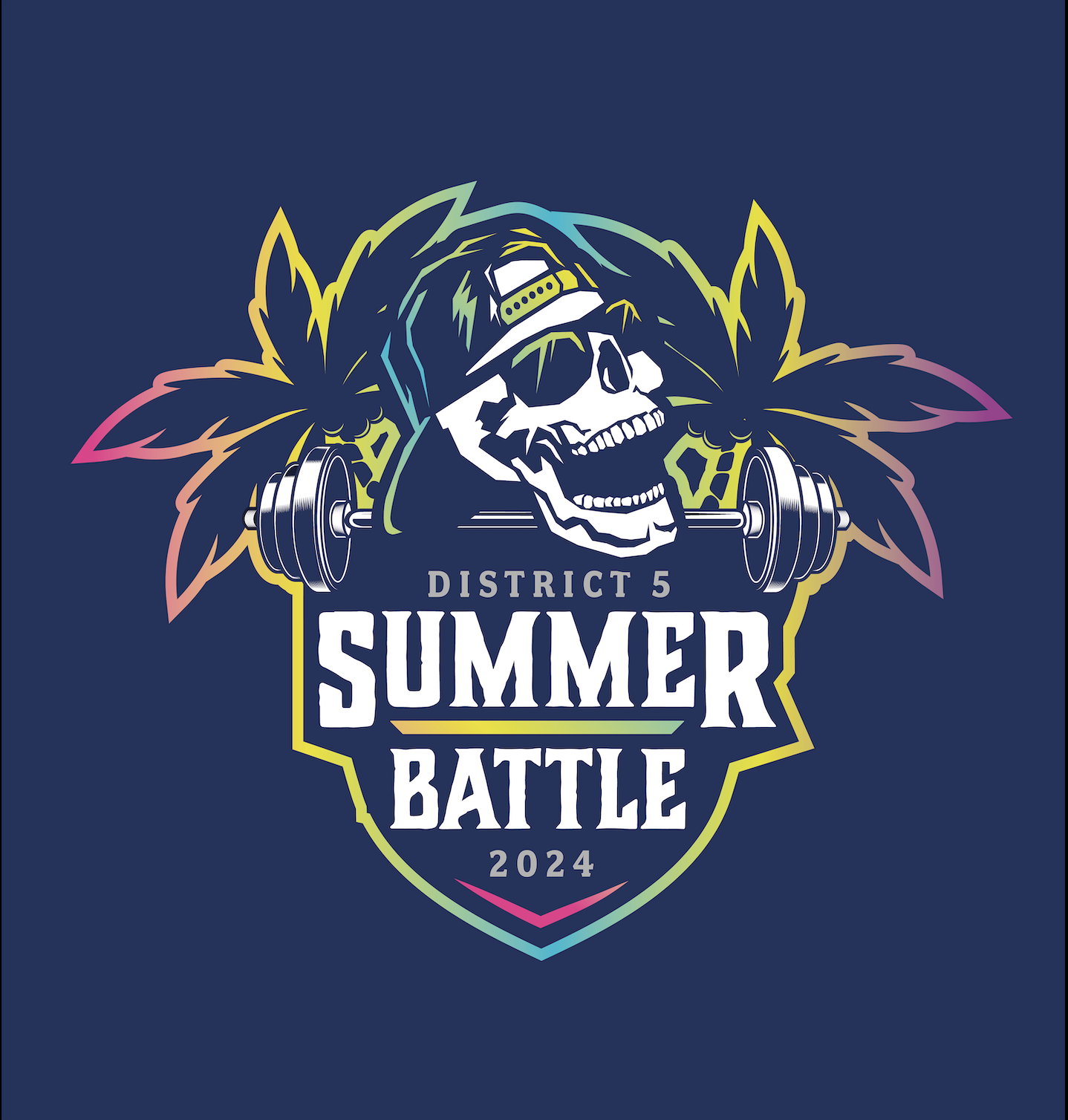 District 5 Summer Battle 2024 logo