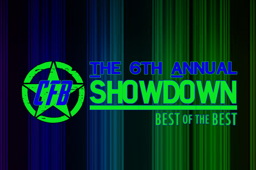 The 6th Annual Showdown of the Young, Old & New logo