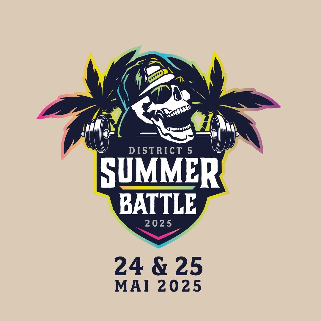 DISTRICT 5 SUMMER BATTLE 2025 logo