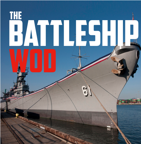 The Battleship Wod: Veterans Day Benefit Workout logo