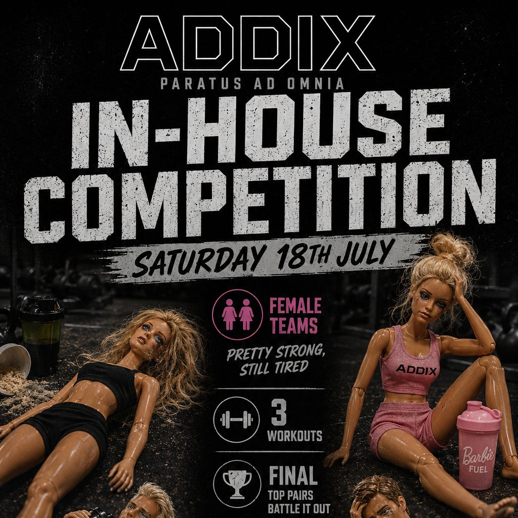 MEMBERS ONLY Addix Fitness Compete  logo