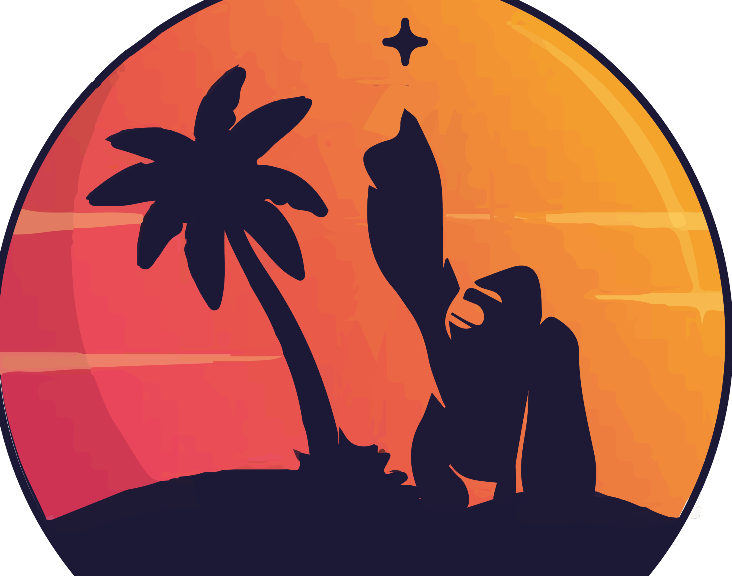 REUNION ISLAND BEACH CONTEST - QUALIF' logo