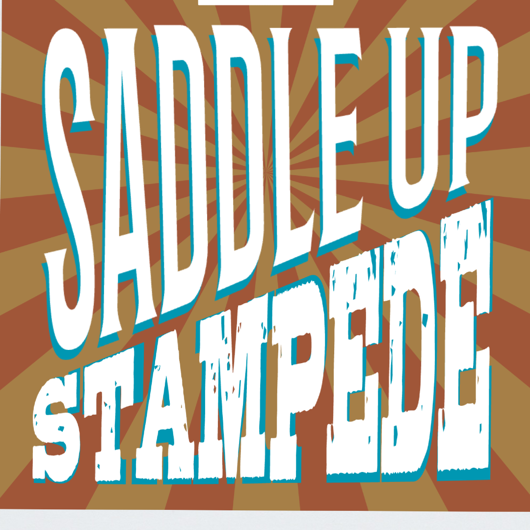 Saddle Up Stampede JVB Memorial logo
