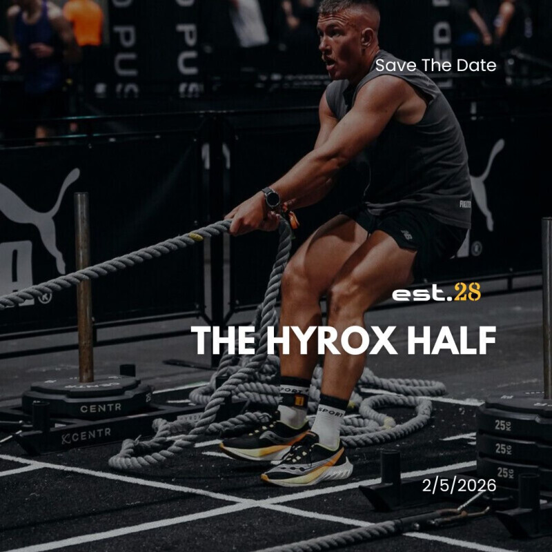 est.28 Hyrox Half Sim logo