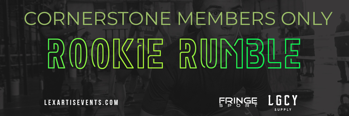 CORNERSTONE ONLY - ROOKIE RUMBLE logo