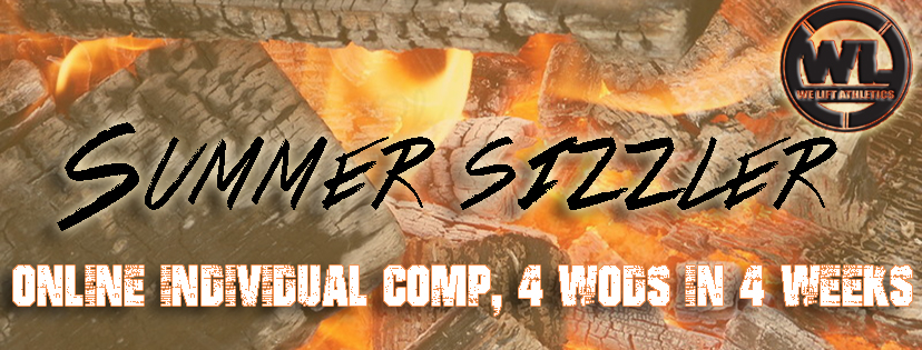 WE Lift - SUMMER SIZZLER logo