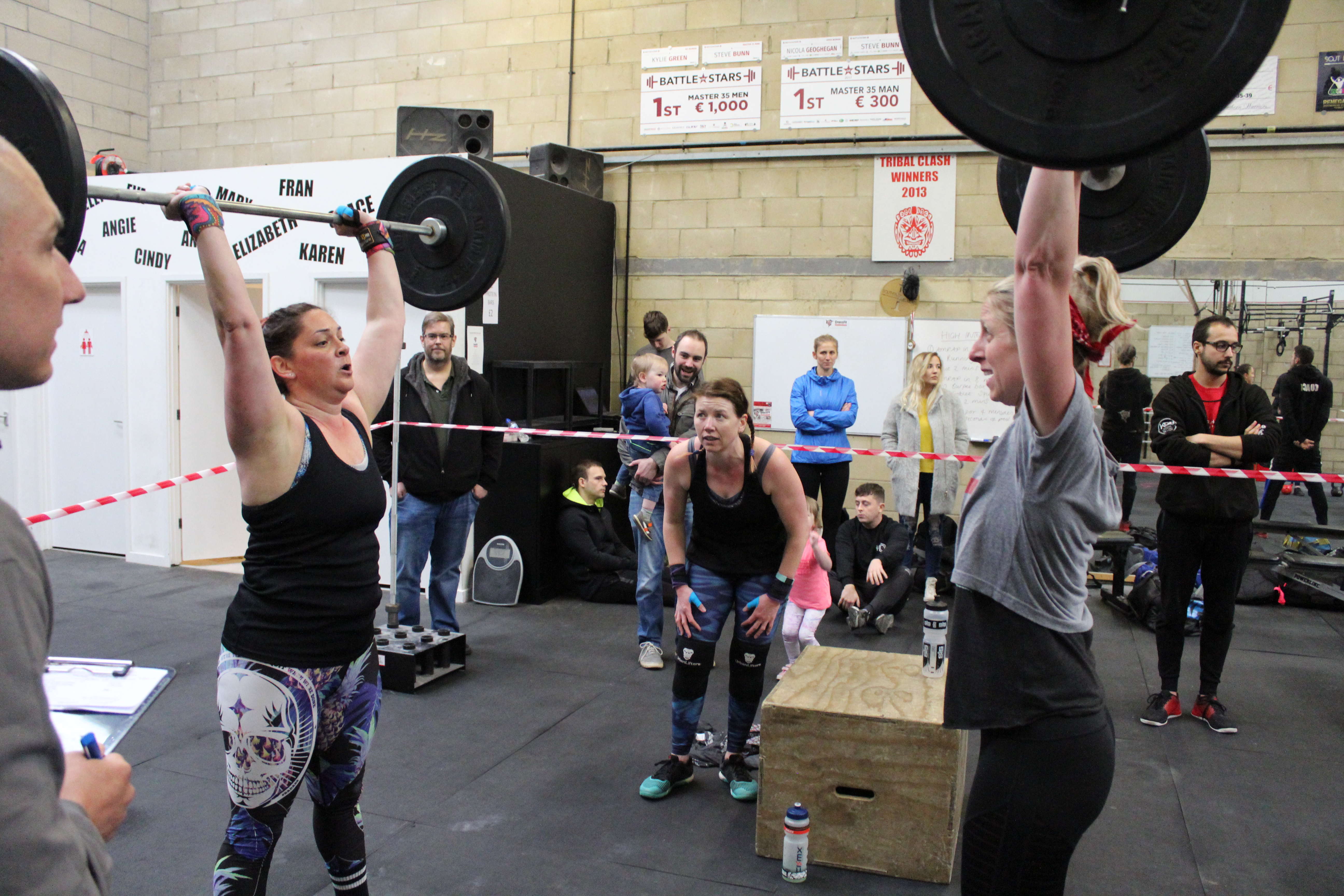 Three of a kind Throwdown at CrossFit Cheltenham logo