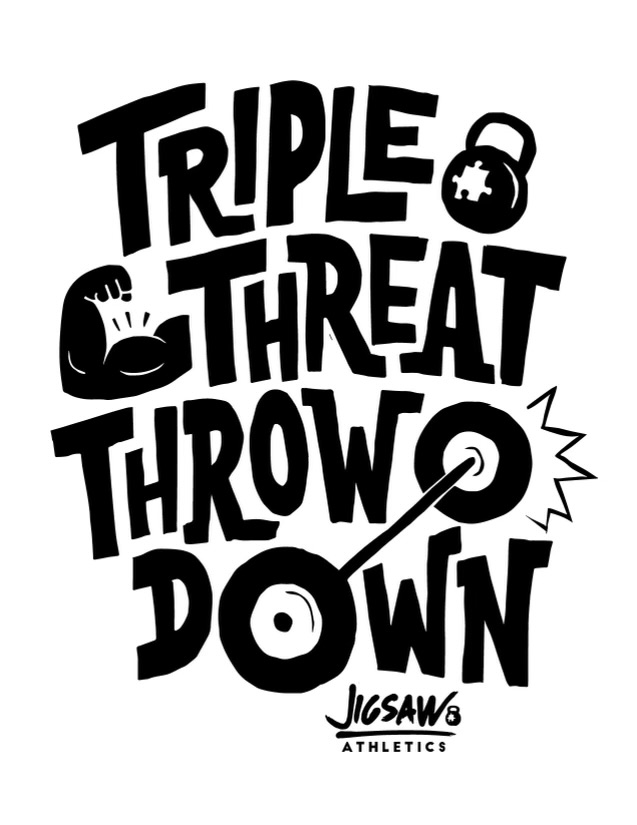 Triple Threat Throwdown logo
