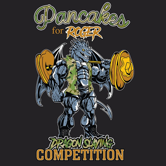 2025 Pancakes For Roger Dragon Slaying Comp NH logo