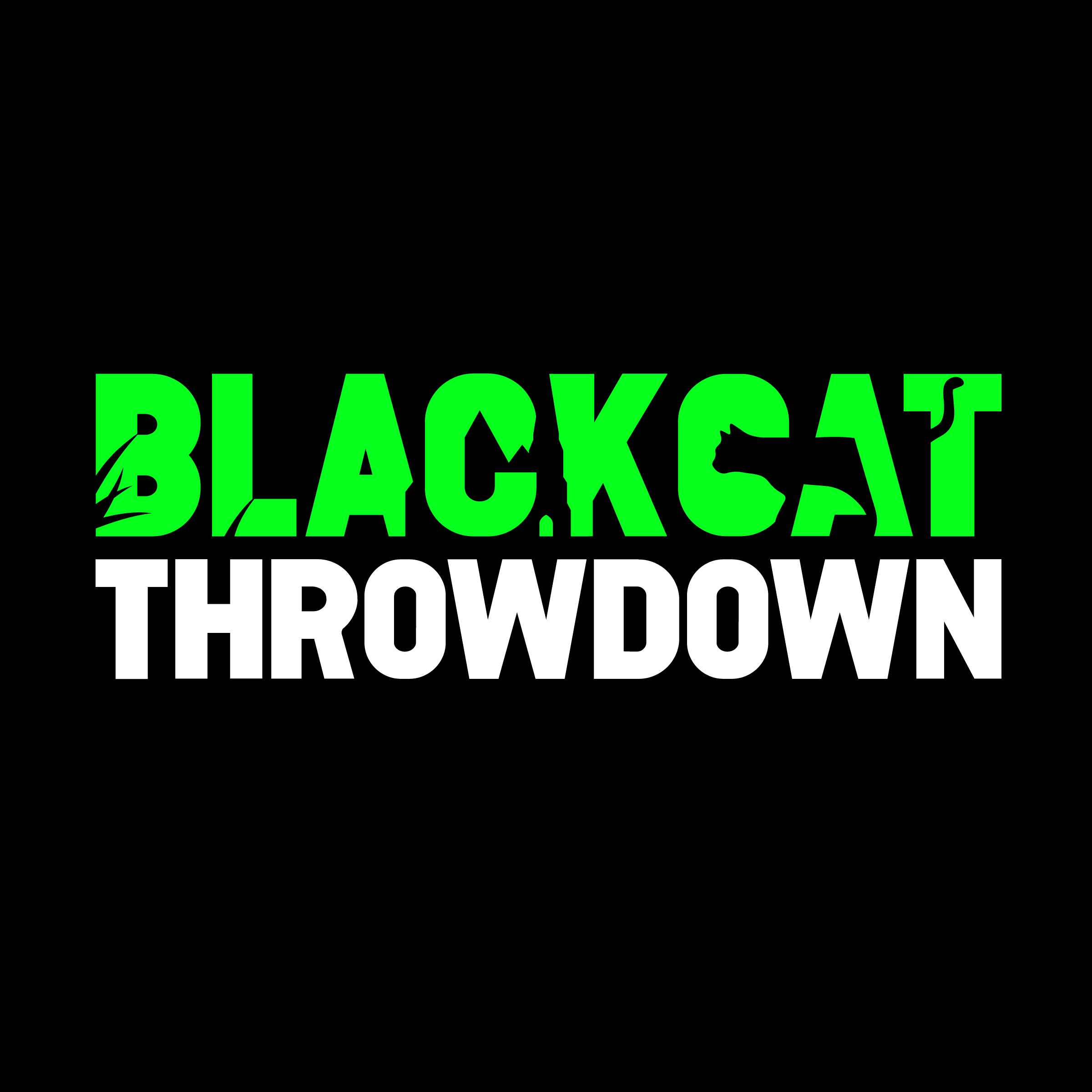 The BlackCat Throwdown logo