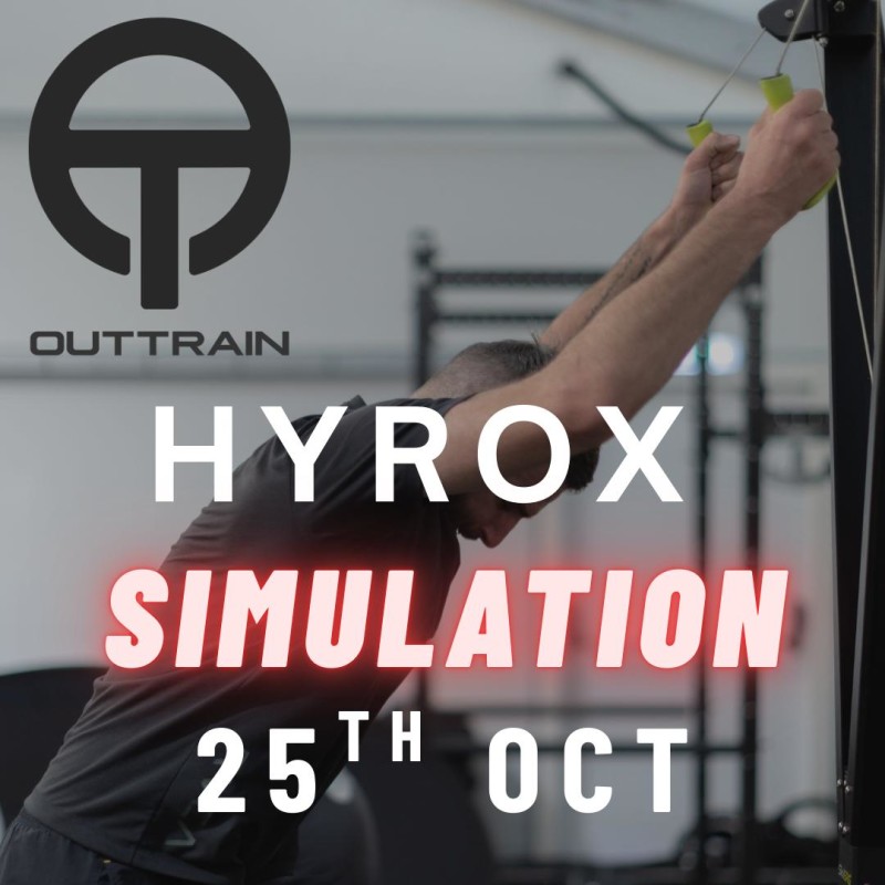HYROM SIM @OUTTRAIN logo