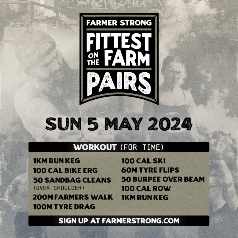 Fittest On The Farm Pairs logo