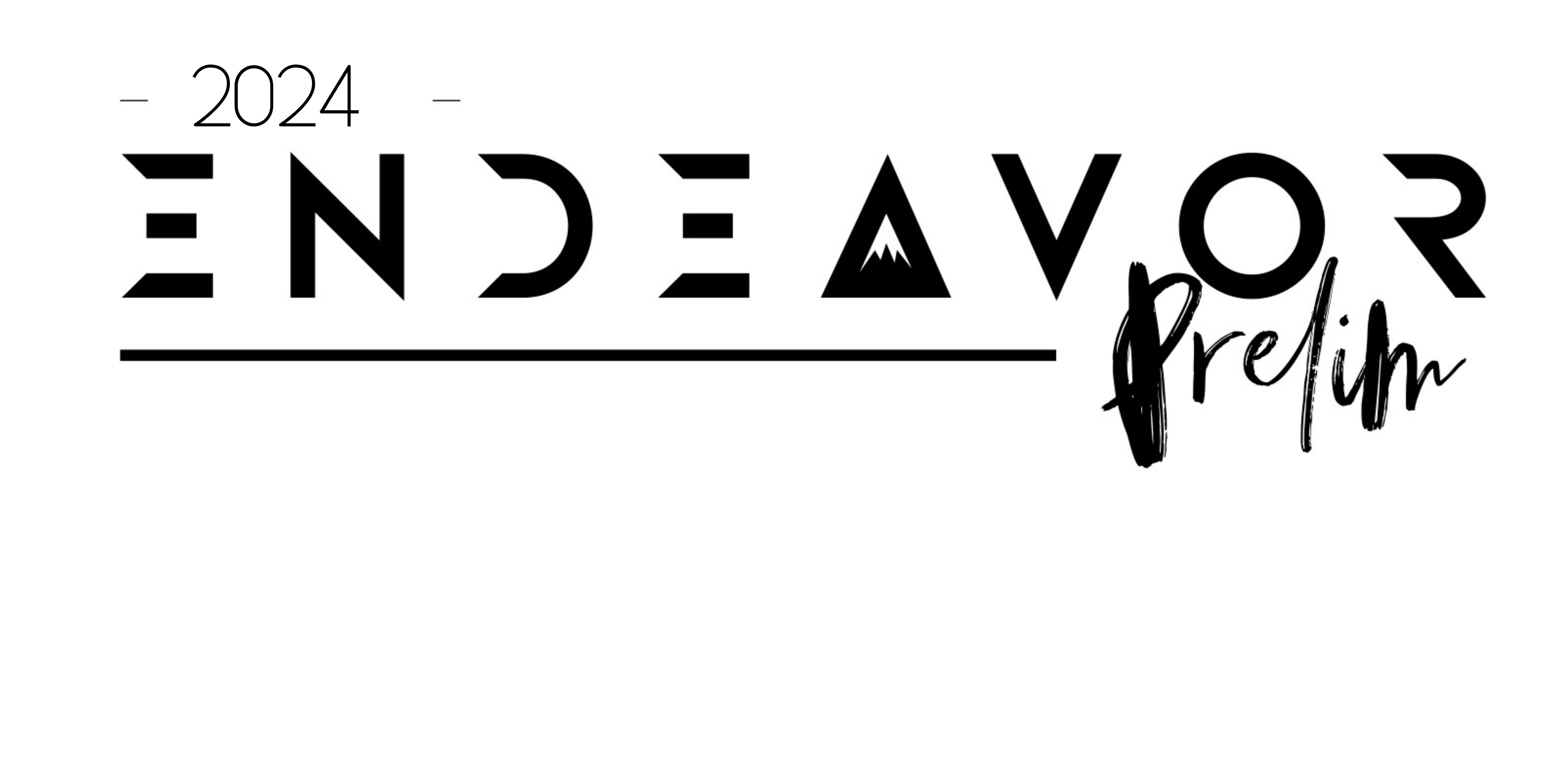 Endeavor Prelims 2024 logo