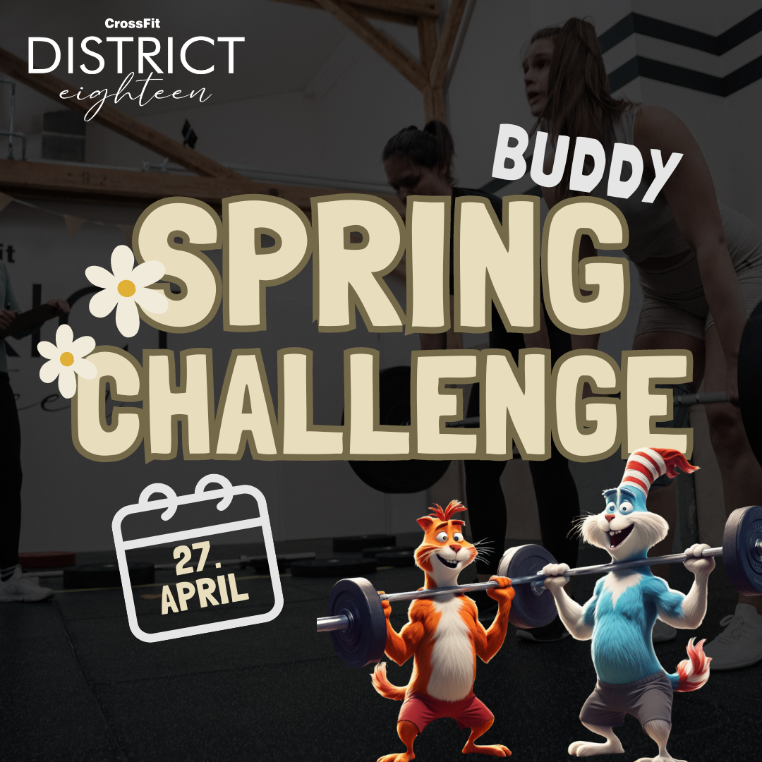DISTRICT EIGHTEEN BUDDY SPRING CHALLENGE logo