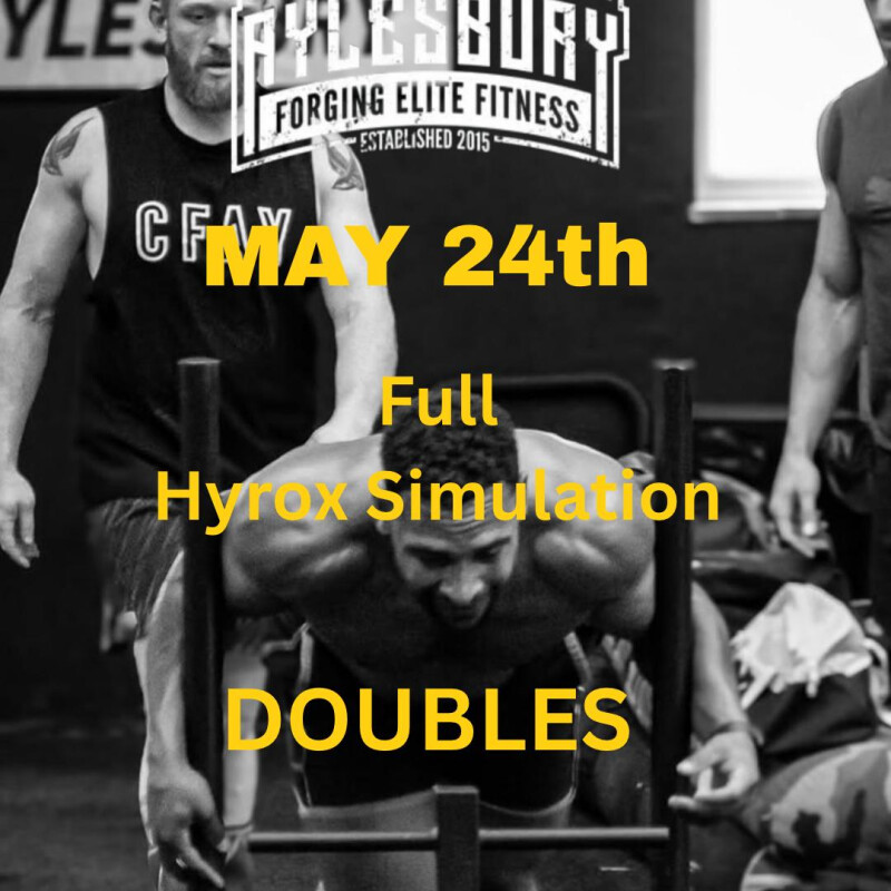 DOUBLES HYROX SIMULATION logo