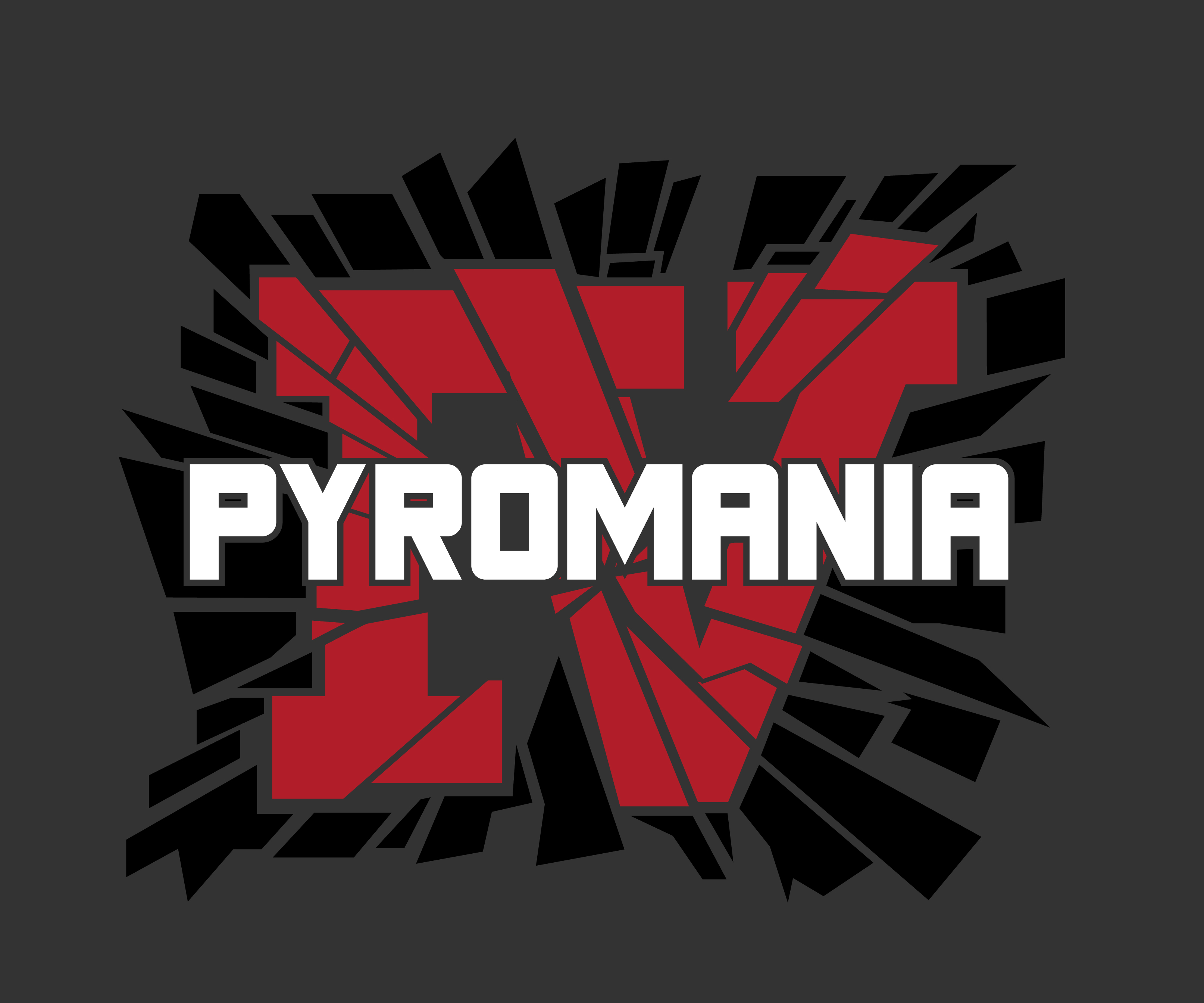 Pyromania IV at CrossFit Pyro logo