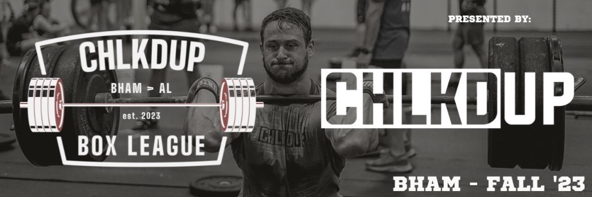 CHLKDUP BOX LEAGUE BHAM - Fall '23 logo