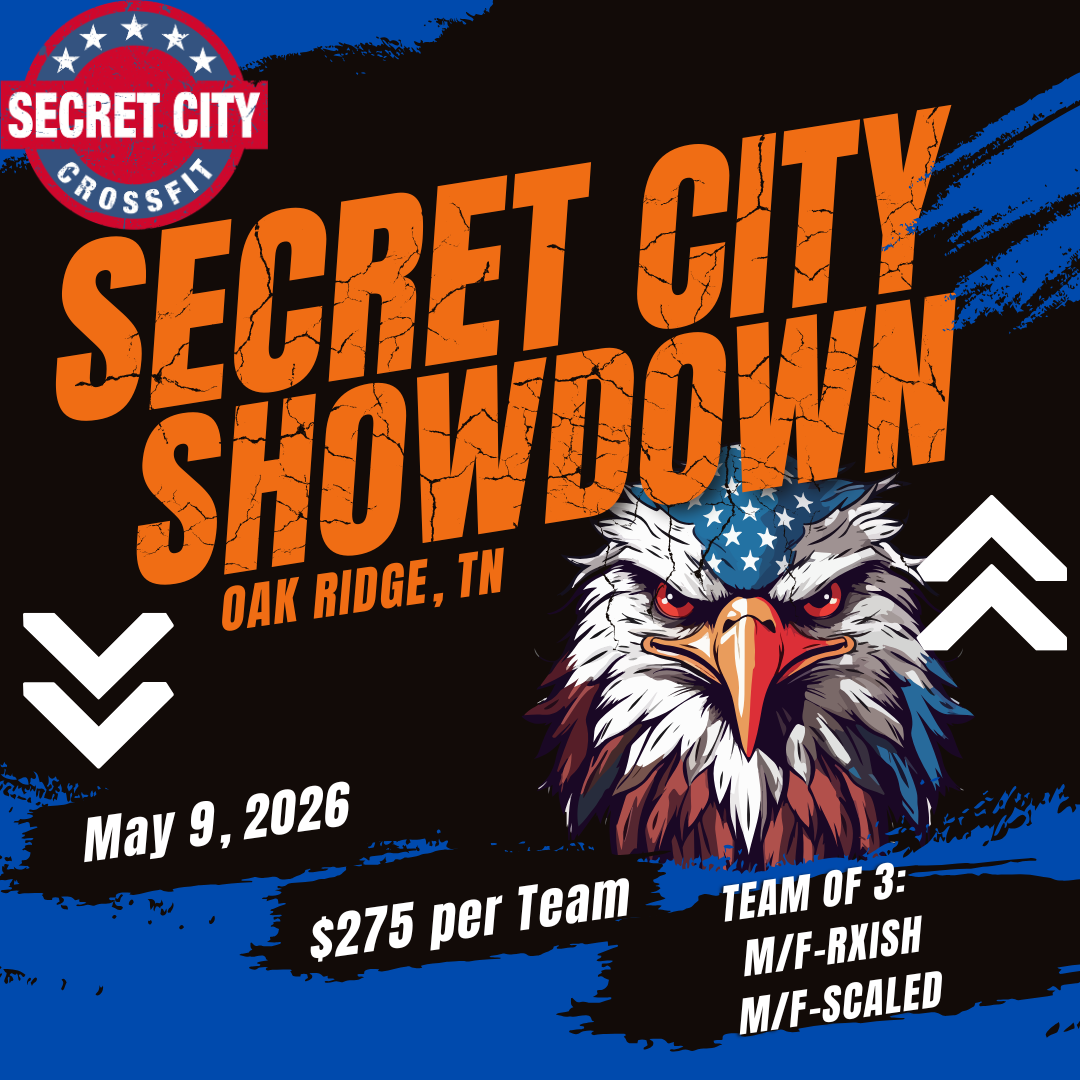 Secret City CrossFit Showdown logo