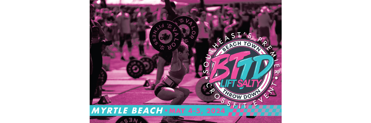 The Beach Town Throw Down - 2024 logo