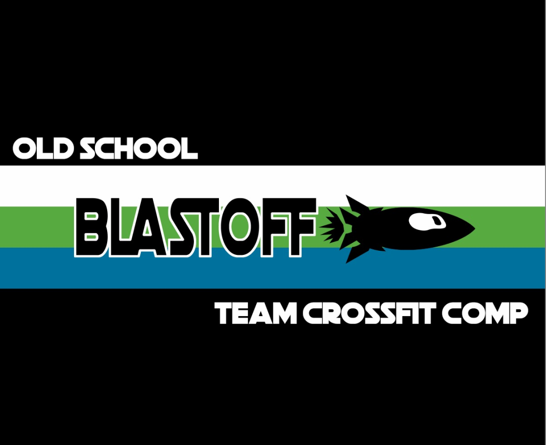 Old School Blastoff logo