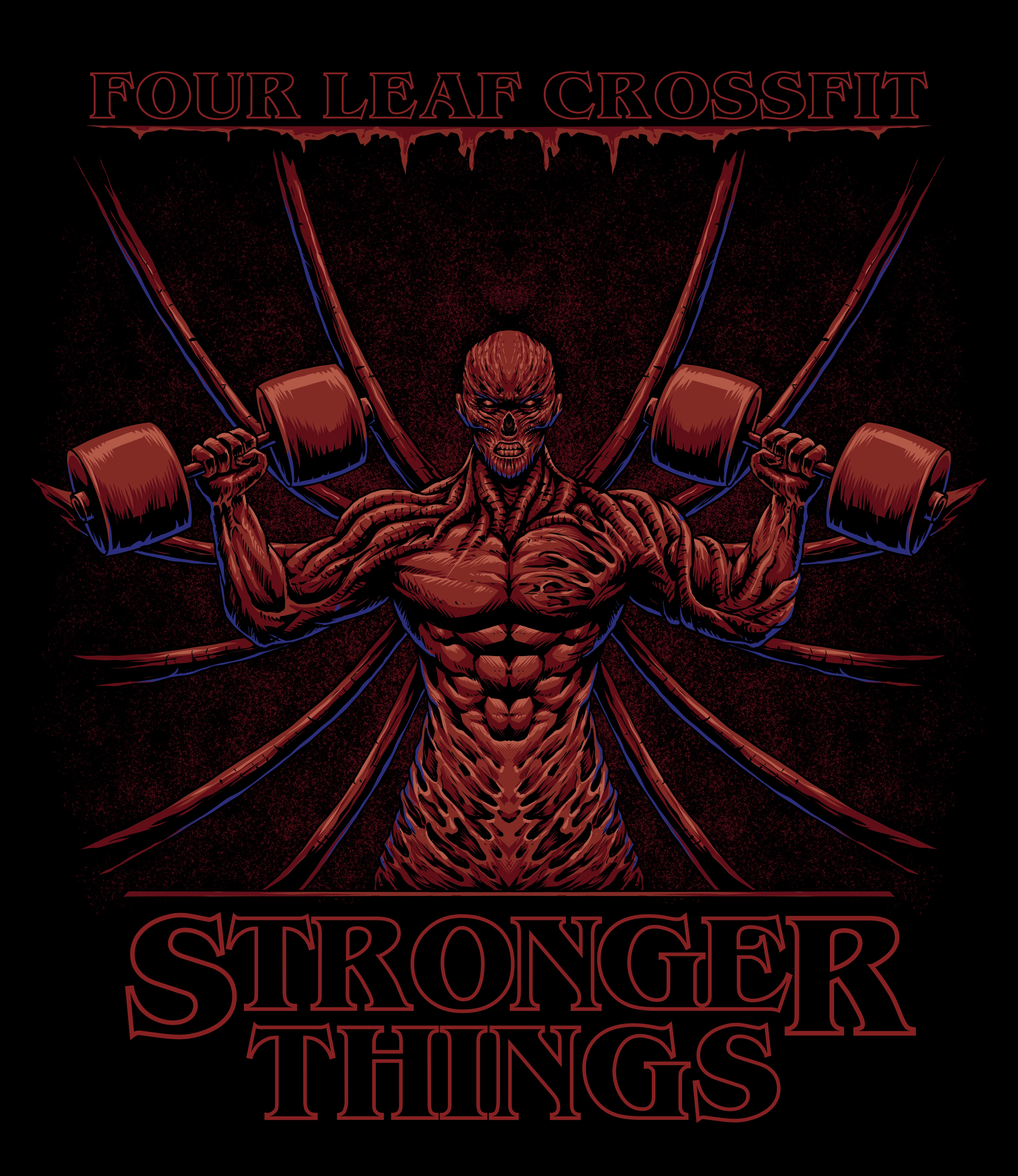 Stronger Things 4: SEND IT logo