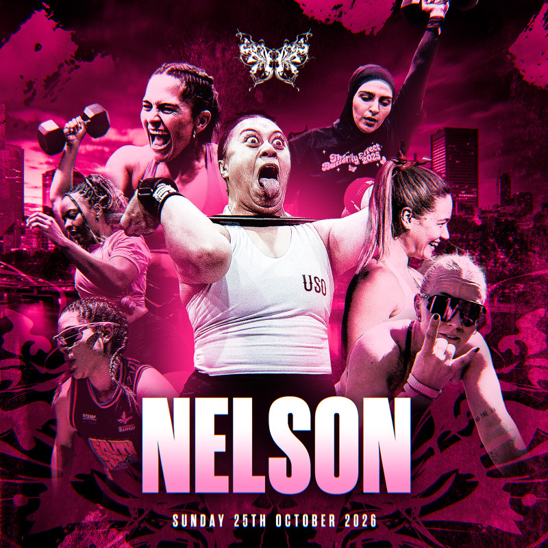 BUTTERFLY EFFECT NELSON 2026 logo