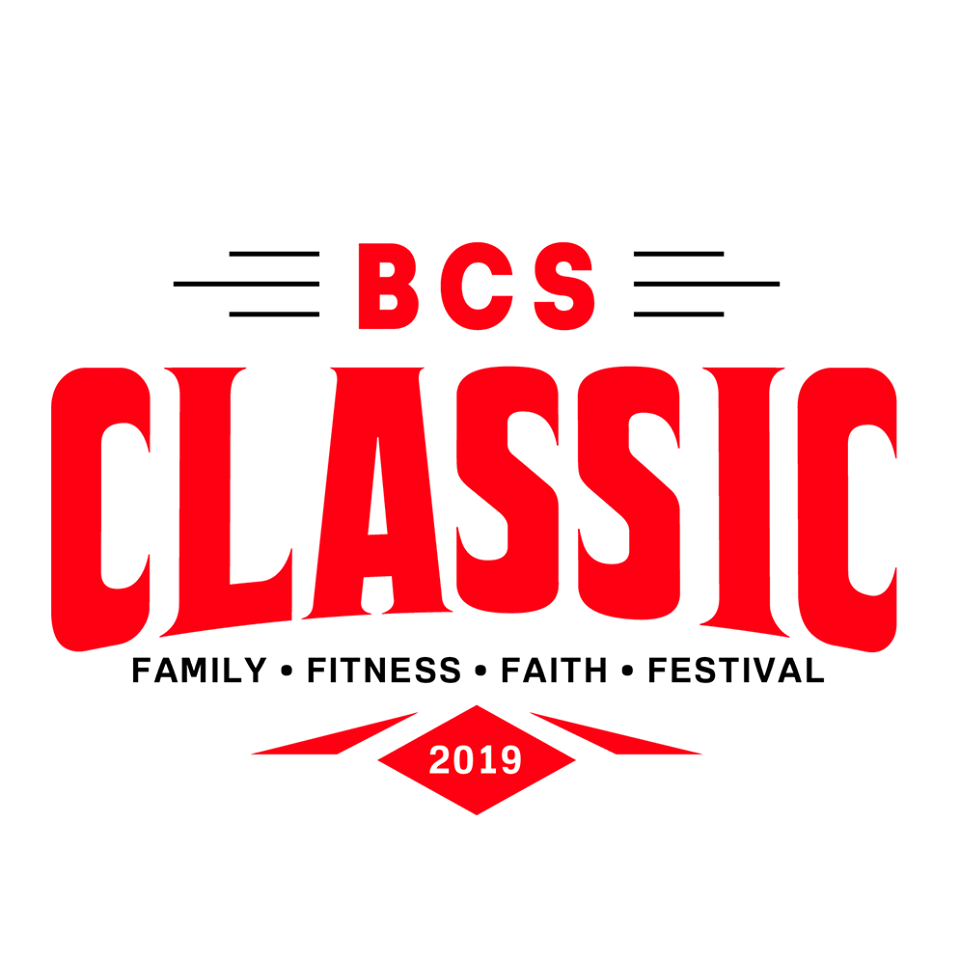 BCS Classic - Family, Fitness, Faith, Festival logo