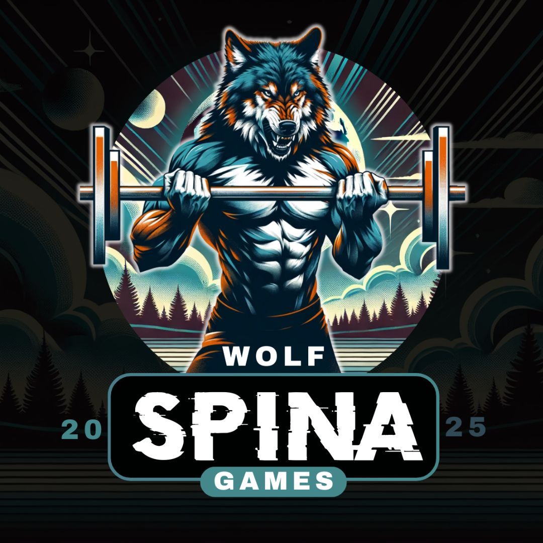 Wolf Spina Games 2025 logo