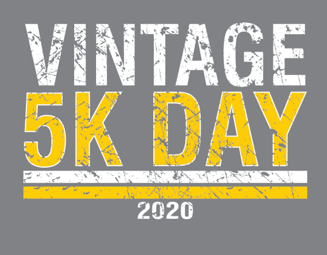 Vintage 5K Day logo
