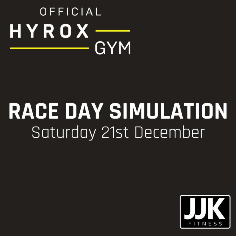 HYROX RACE DAY SIMULATION - INDIVIDUALS logo