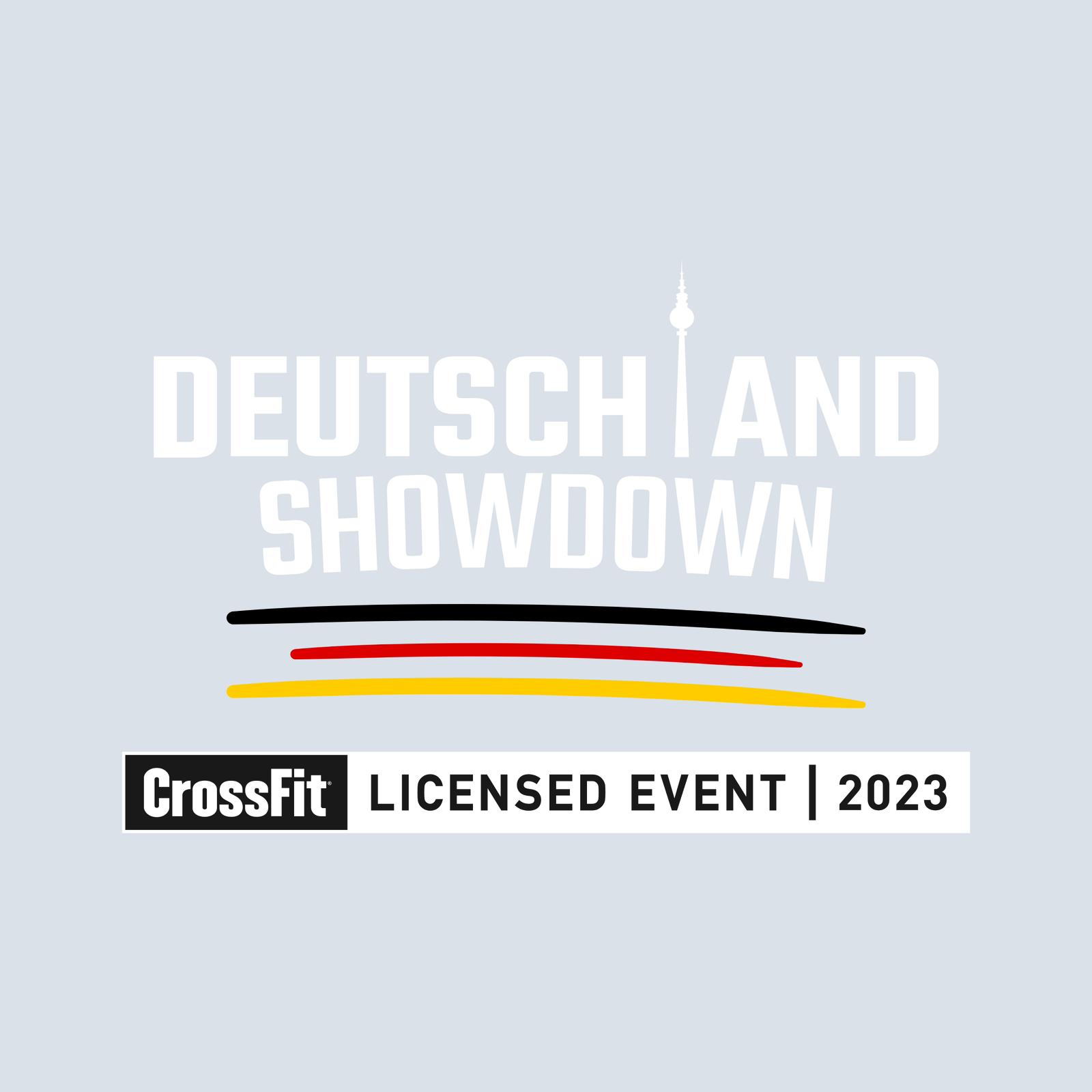 The Buddy Deutschland Showdown official CrossFit® Licensed Event Qualifier  2023 logo