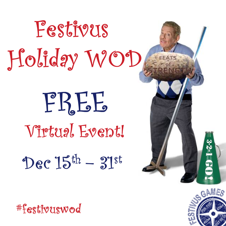 Festivus Games Holiday WOD 2021 logo
