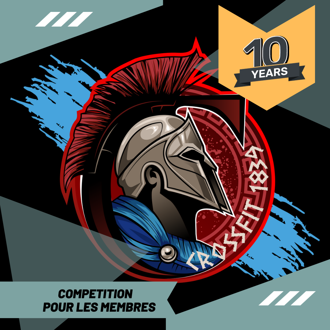 10 Years of CrossFit 1839 logo