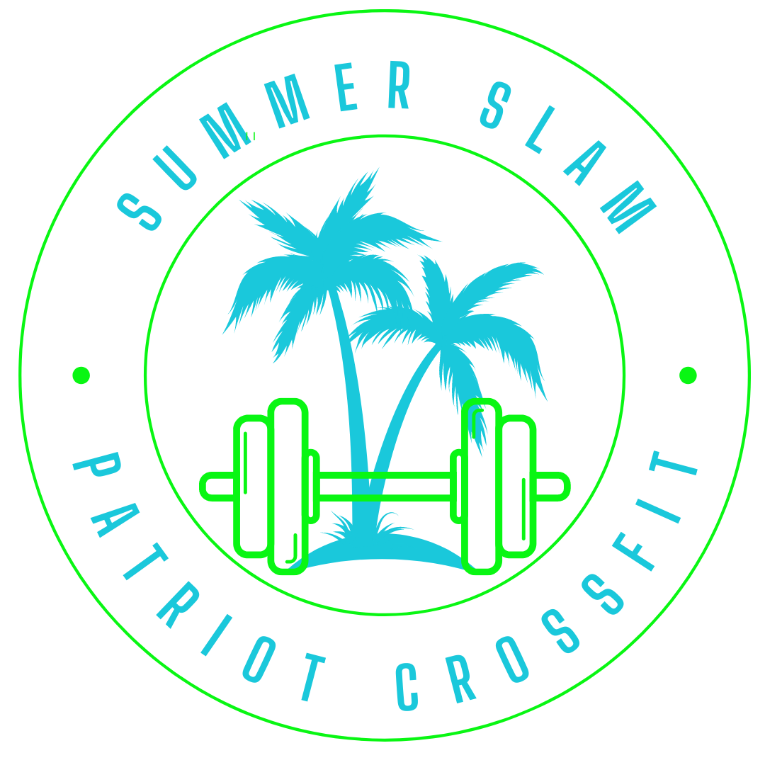 Summer Slam 2023 Presented by Patriot CrossFit logo