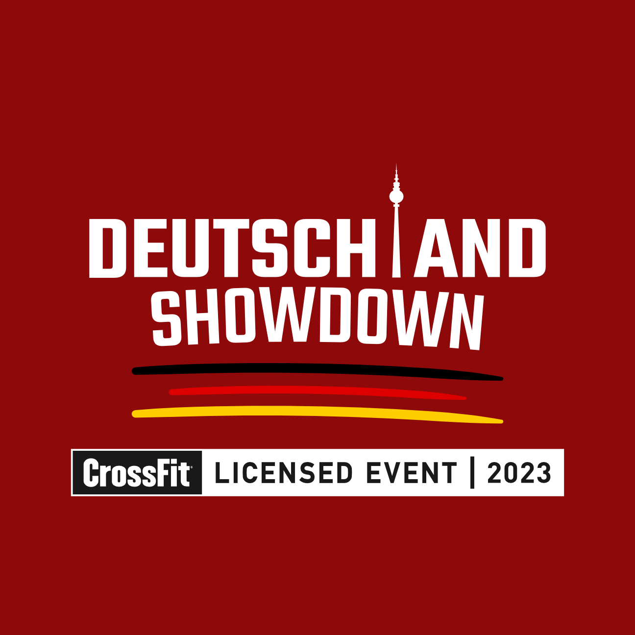 The 2023 Deutschland Showdown Individual Finals - Official 2023 CrossFit® Licensed Event logo