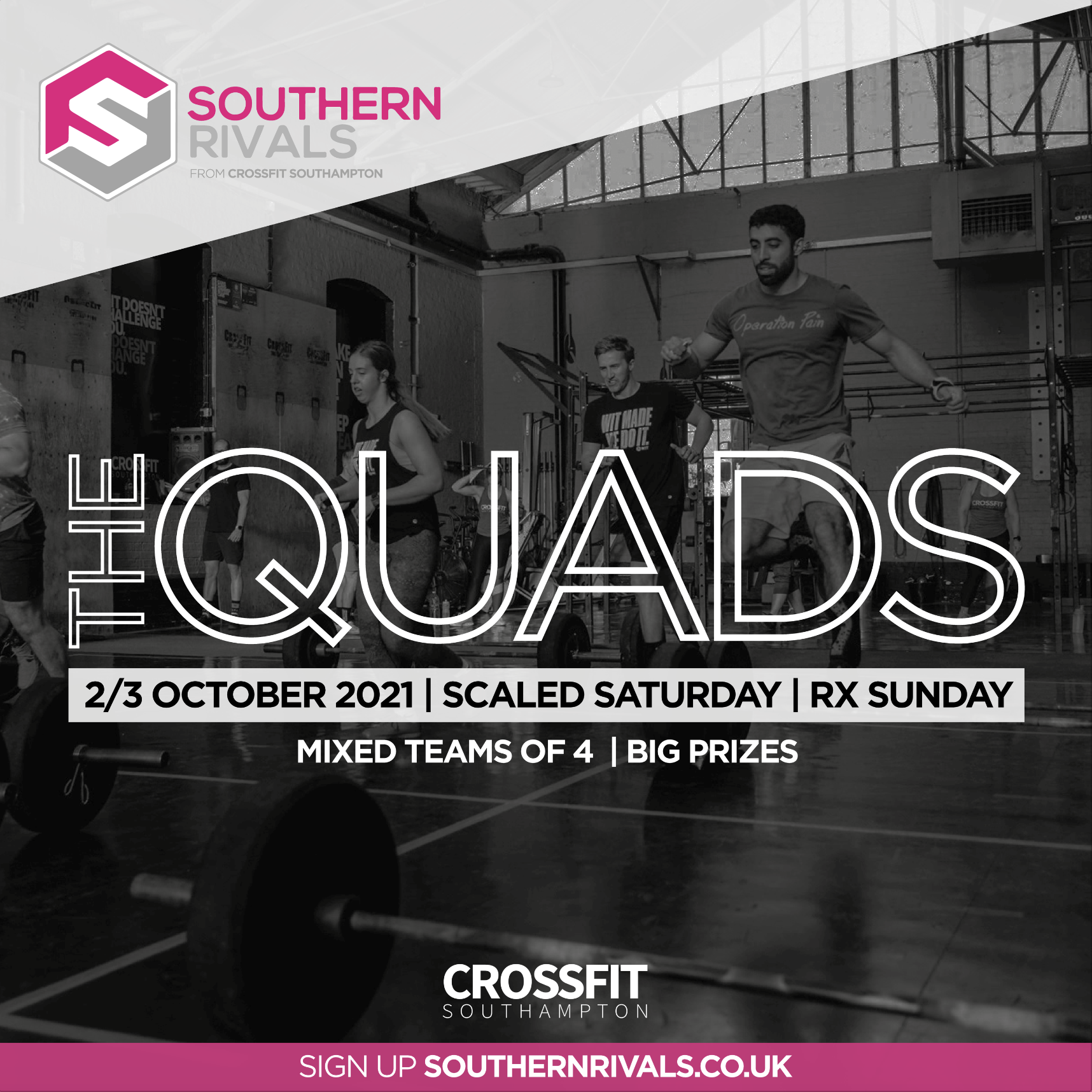 Southern Rivals - The Quads logo