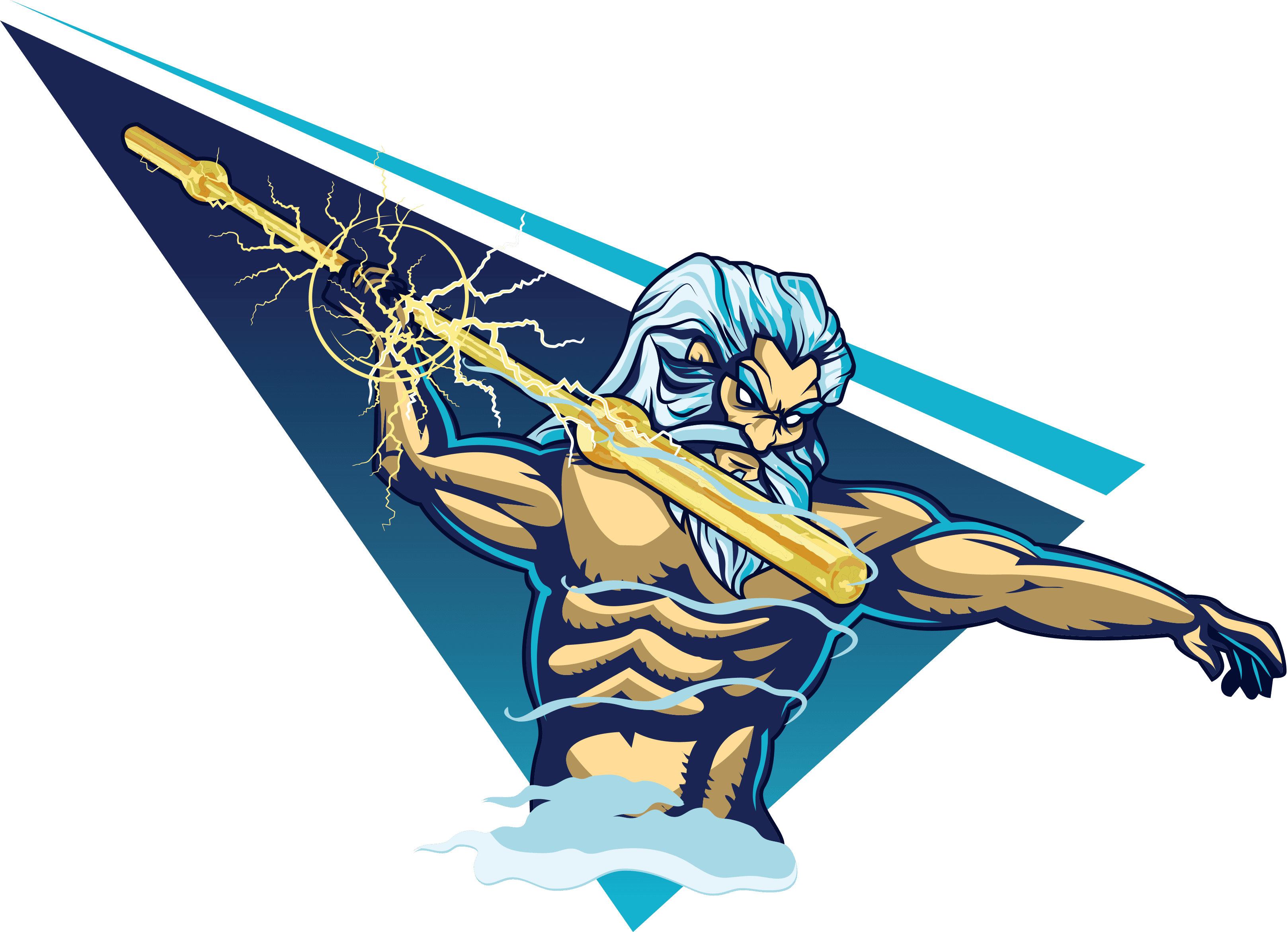 THUNDER BATTLE 4  logo