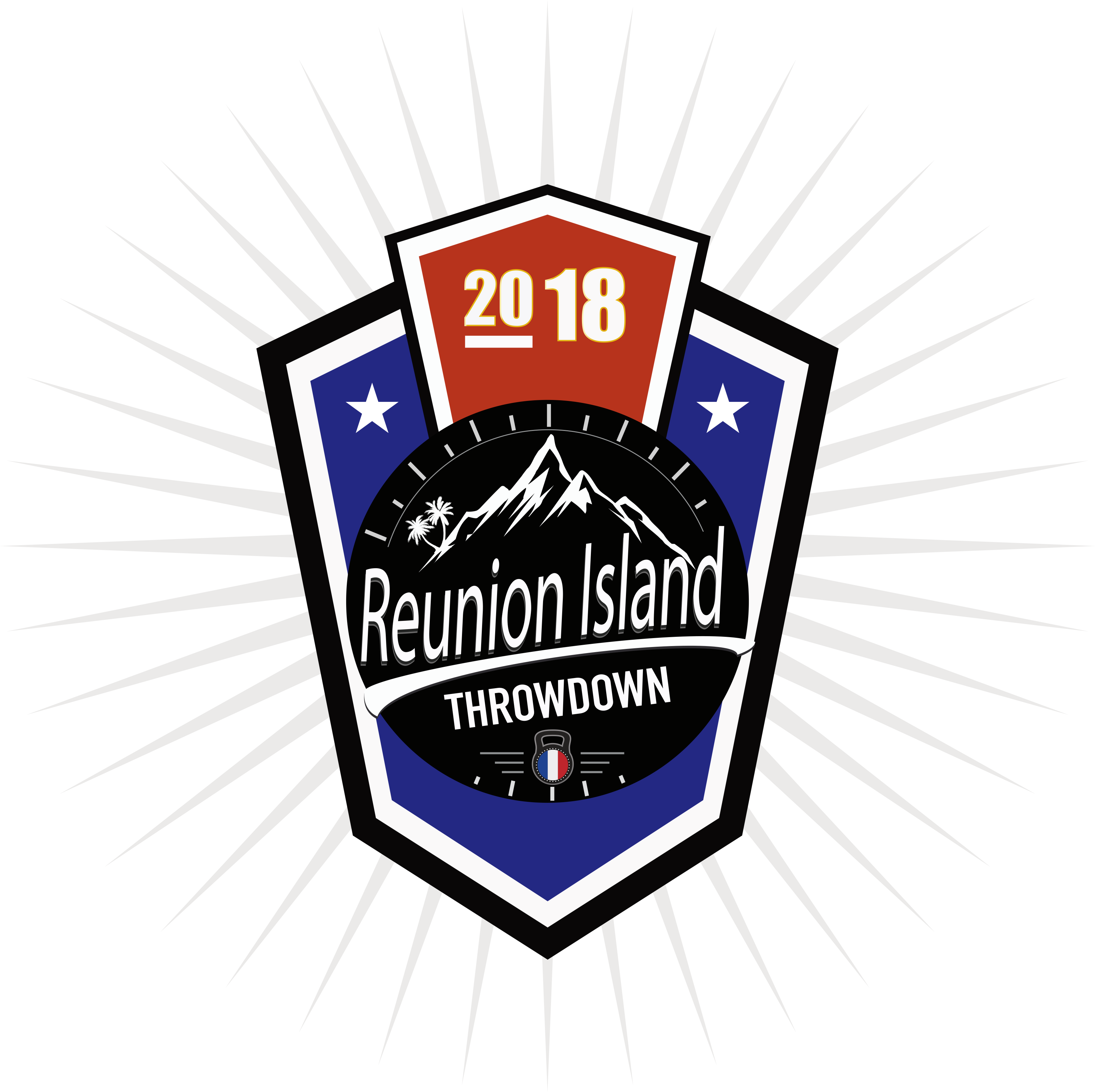 REUNION ISLAND THROWDOWN logo