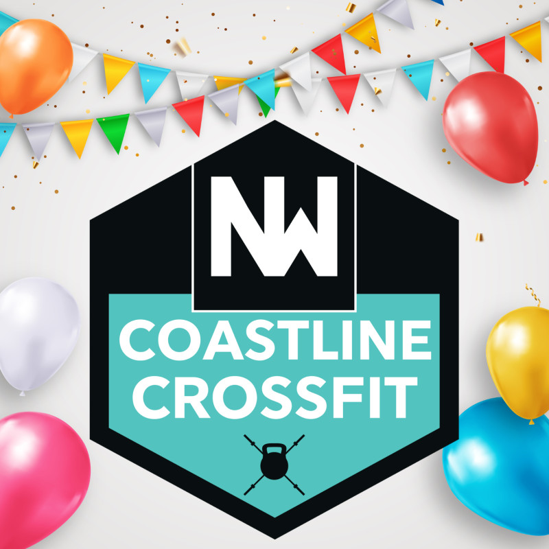 Coastline CrossFit 1st Birthday Throwdown logo
